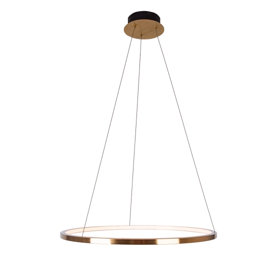 Lampa wisząca QUEEN Ø 70 cm złoto szczotkowane P0494 MaxLight - zdjęcie produktu